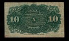 10 Ten Cents Fourth Issue Fractional Currency Note  2 Of 4
