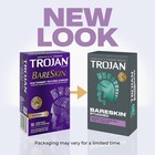 Trojan Studded Bareskin Lubricated Condoms 10 Count Pack Of 2