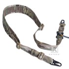 Krydex Tactical Sling 2   1 Point Shoulder Strap Padded Shooting Sling