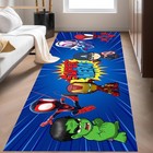 Superhero Blue Rug spiderman Ironman Hulk Captain America Ghost-spider Kids Rugs