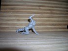 Marx 1950 Indian 60mm Crawling W  Knife Mx271 Toy Soldier Gray Fort Apache