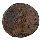 Domitian Bronze As 81-96 Ad Ancient Roman Imperial Coin