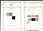St  Helena Stamp Collection On 20 Scott Specialty Pages 1856-1971  ba 