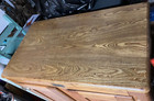 Antique Oak Ice Box    sanitary    Brand  Refrigerator