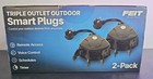 Brand New Feit Electric Triple Outlet Outdoor Smart Plugs 2-pack  alexa   Google