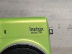 Fujifilm Instax Mini 70 Instant Film Camera 60mm Lens Green