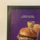 2002 Wendy s Mozzarella Chicken Supreme Print Ad It s Better Here Vtg 2000s