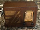 Vintage Philco Tube Radio Wood Model 38-12 1930s Powers On Lights Up Video Read