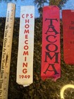 Vintage 1920   s 30   s 40   s Tacoma Ribbons Booster Homecoming