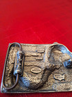 Bergamot Baker St Sherlock Holmes Novelty Belt Buckle J-249 1 75  Antique