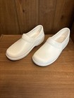 Crocs Shoes Womens 10 Slip On White Clogs Comfy Waterproof Slip Resistant