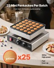 Vevor 25pcs Mini Pancake Maker Commercial Electric Dutch Baker Poffertjes 43mm