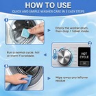 Washing Machine Cleaner Tablets 24 Pack Enzyme Deep Clean Front Load Washer