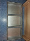 Vntg Chicago Metallic Commercial 3-strap Bread Pan Cm-b1690-very Clean   