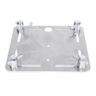 12 x12  6mm Lighting Stand Square Aluminum Trussing Base Plates Pair