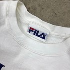 Vintage 1993 Us Open Tennis Sweatshirt Fila White Crewneck 90 Logo L Heavyweight