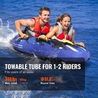 Uimoso Inflatable Towable Tube For Boating 1-2 3 Rider 51 8 63 Inch Water Sport