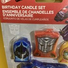 Hasbro Transformers 4 Piece Birthday Candle Set Design ware