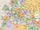Rmc 32  X 50  World Wall Map Mural Poster Classic Edition Earth Tone Wall Decor