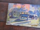 Vintage 1930 Packard Sliding Car Advertising Ink Blotter - Luxurious Motoring