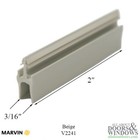 Marvin Integrity Sliding Screen Door Guide 2 Inch Bottom Screen Door Guide V2241