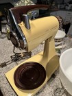 Sunbeam Mixmaster Stand Mixer  3 Bowls  4 Sets Of Utensils  12 Speed Yellow