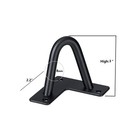 3inch Hairpin Legs short Metal Table Feet black 4 Pack With Screw