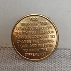 Women In Recovery Rose Serenity Prayer Medallion Chip Coin Aa Na Color 