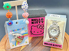 Sanrio Hello Kitty Watch Cinnamoroll Pin Colorful Earrings Works Has New Battery