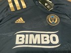 Adidas Mls Philadelphia Union Home Authentic Jersey Navy Eh6201 Soccer Men Sz M
