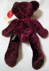 Russ Bears From The Past Burgundy Bear Serenade Plush 11  With Tags Purple