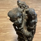 Vintage Makonde  tree Of Life  Ujamaa Sculpture Dark African Hardwood 24 Inch