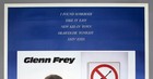 Glenn Frey     Rare Original 1982 Warner-pioneer Promo Poster  no Fun Aloud 