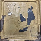 Antique Ceiling Tin Tile Embossed Shabby Chippy Patina Decor Salvage 12 5x12 5