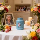 60 Lbs Large Cremation Urns For Human Ashes Adult Stainless Steel Female Male