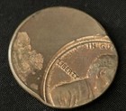 Lincoln Memorial Cent Struck 55  Off Center Error Not Full Date Penny  91