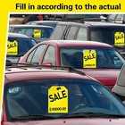 100 Pack Sale Tags Car Dealer Mirror Hang Tags 8 5 X 11 5 Inches Sale Price Tags