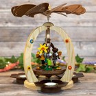 Spring Pyramid With 3 Bunny Friends