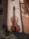 Very Old Estate Antique Violin W case - Unknown Maker - Circa 1800 s