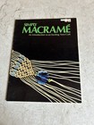 Vintage  1970 s  Macrame 6 Instruction Books And 3 Leaflets