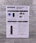 Netgear Cm600 High Speed Cable Modem Docsis 3 0 Up To 960 Mbps New In Box Sealed