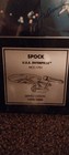  spock  Leonard Neroy Autograph Limited Edition Plaque 1070 2500 Paramount Pict 