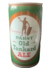 Vintage Beer Can Pabst Old Tankard Ale Genuine Dry Steel Can Pull Top Empty
