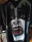 Kiss Gene Simmons Airbrushed Xl T-shirt Early  70s Face Makeup Super Amazing Art