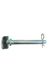 Trailer Hitch Pull  2 Pack  Pin 7 8 X 8   Heat Treated Zinc Plated