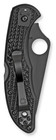 Spyderco Knives Delica 4 Lockback Black Frn Vg10 Steel Combinationedge C11psbbk