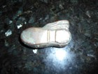 Vintage Silver Worn Shoe Trinket Box Snuff Box Pill Box Unique Ash Tray