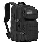 45l Large Military Tactical Backpack Army Molle Bag Rucksack 3 Day Assault Pack