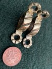 2 Of 16 Cast Brass Antique Stair Rod Brackets Vintage Old 11 To 15mm