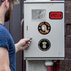 173 Pcs Funny Hard Hat Stickers Waterproof Blue Collar Decals Pack Laptop Helmet